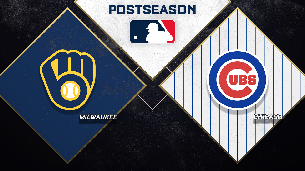 Milwaukee Brewers vs Chicago Cubs poster