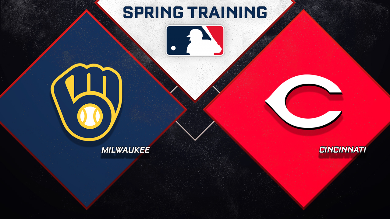 Milwaukee Brewers vs Cincinnati Reds poster