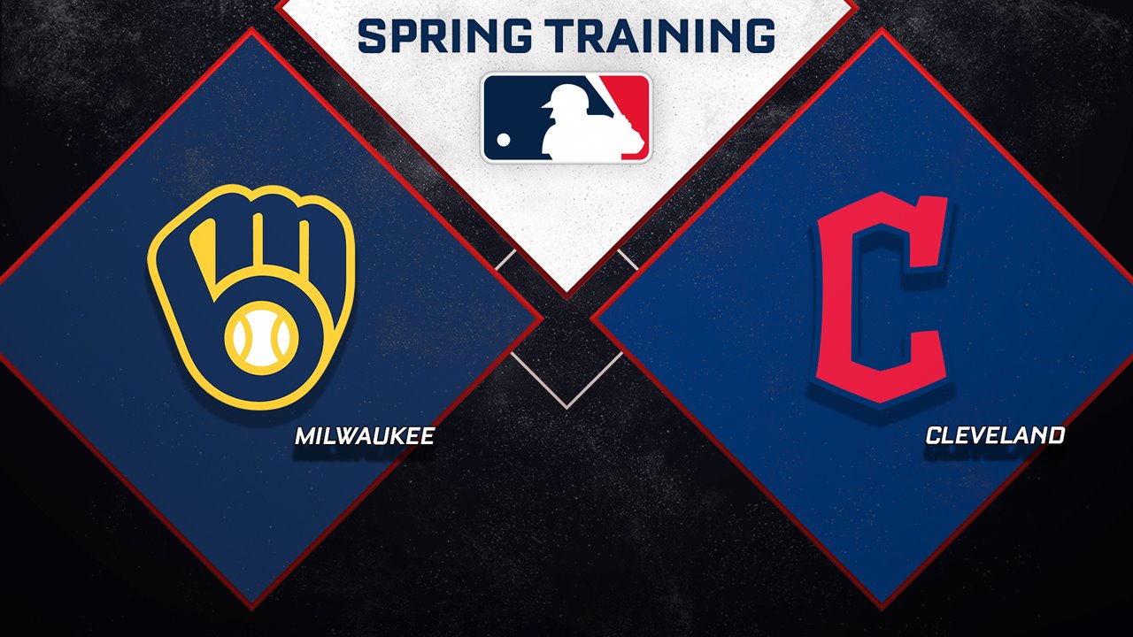 Milwaukee Brewers vs Cleveland Guardians poster