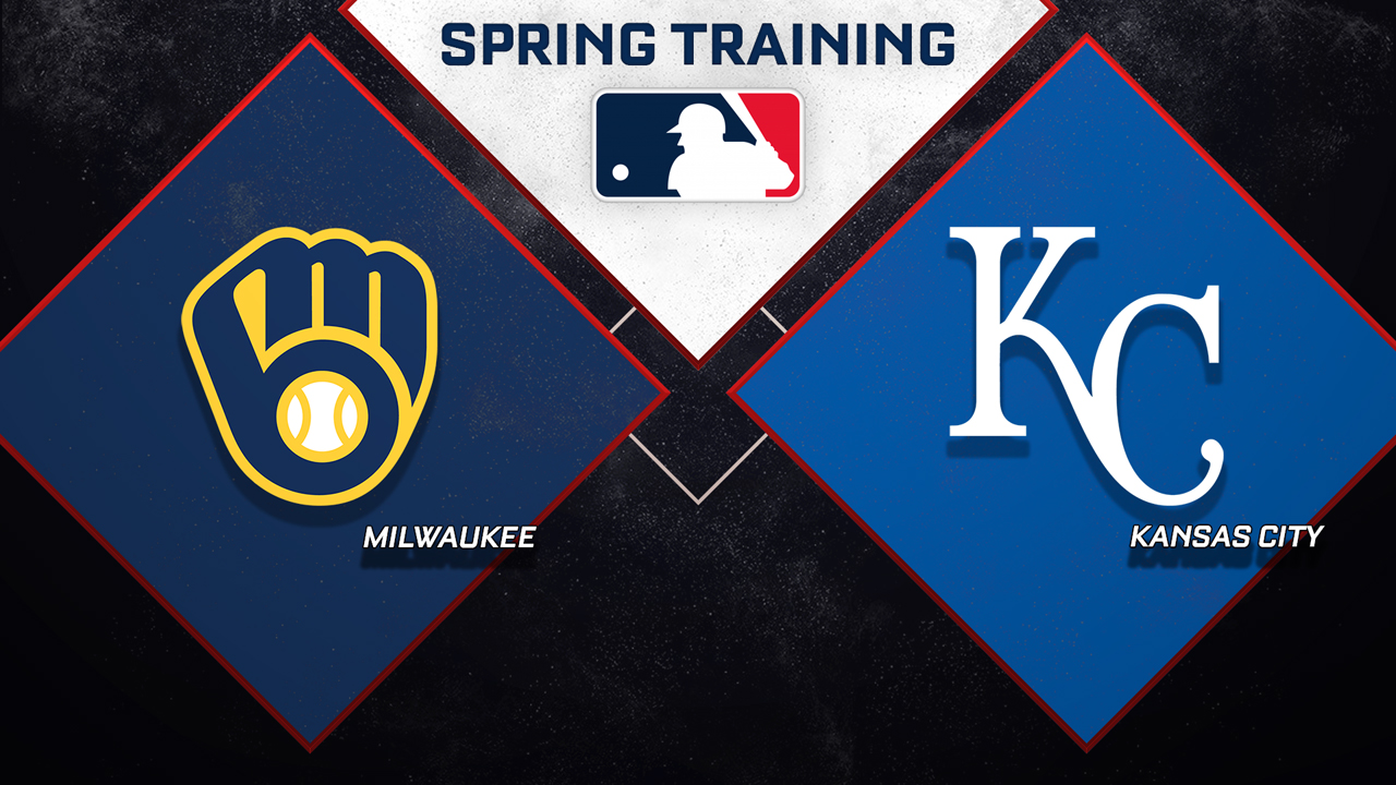 Milwaukee Brewers vs Kansas City Royals poster