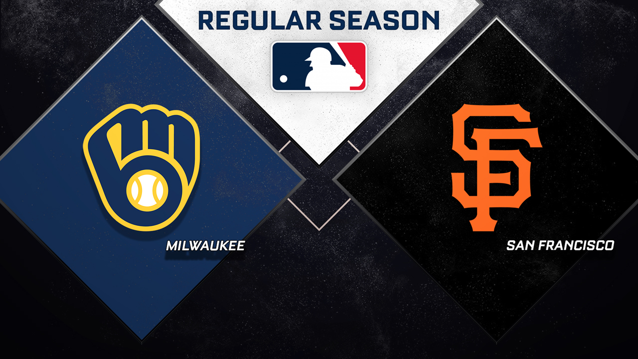 Milwaukee Brewers vs San Francisco Giants poster