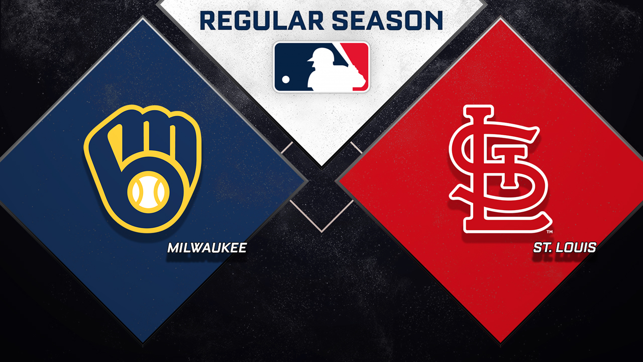 Milwaukee Brewers vs St. Louis Cardinals poster