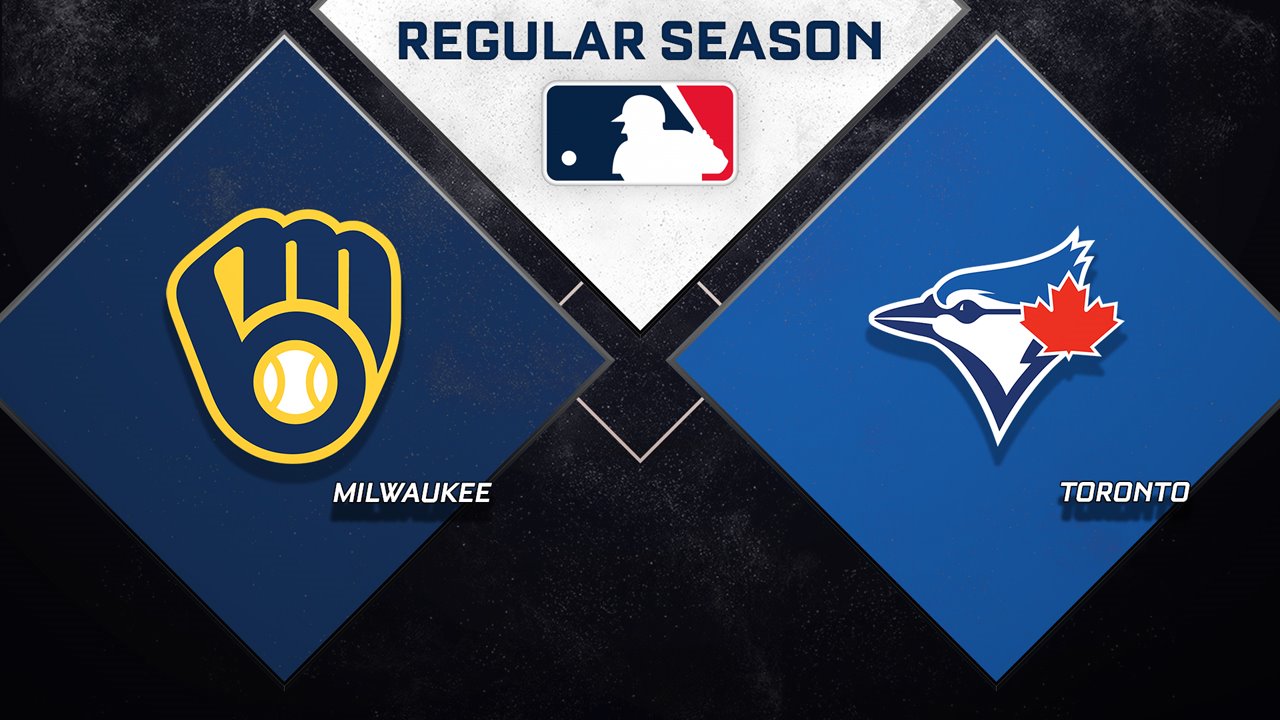 Milwaukee Brewers vs Toronto Blue Jays poster