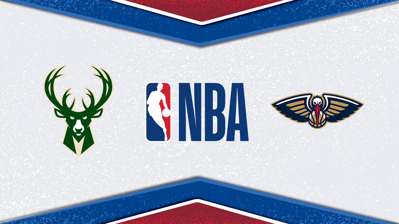 Milwaukee Bucks vs New Orleans Pelicans poster