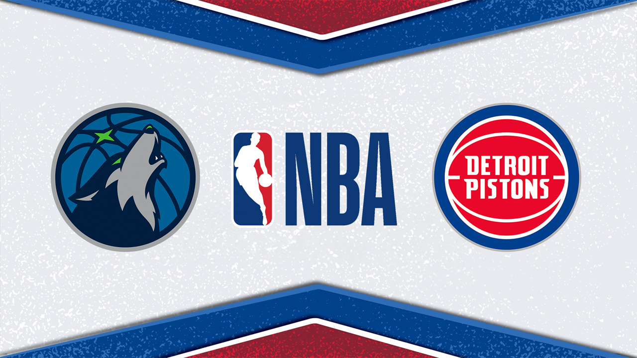 Minnesota Timberwolves vs Detroit Pistons poster