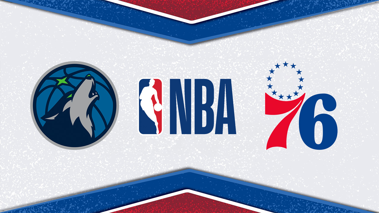 Minnesota Timberwolves vs Philadelphia 76ers poster