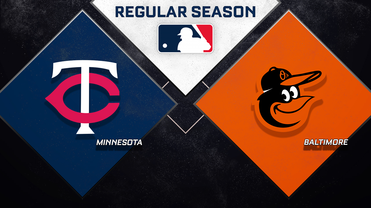 Minnesota Twins vs Baltimore Orioles poster