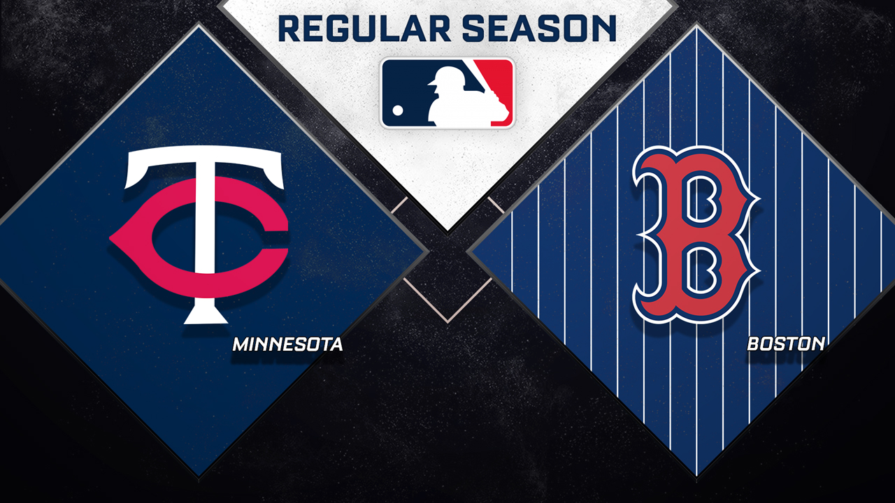 Minnesota Twins vs Boston Red Sox poster