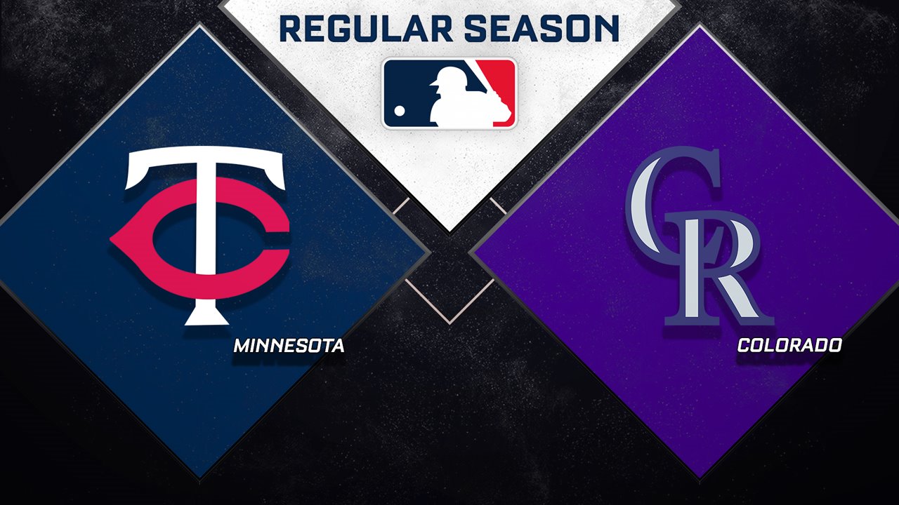 Minnesota Twins vs Colorado Rockies poster