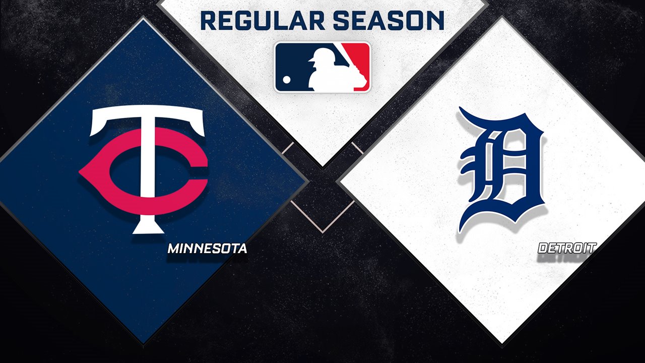 Minnesota Twins vs Detroit Tigers poster