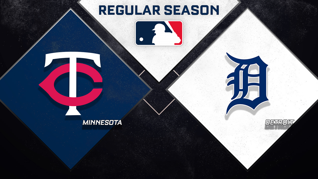 Minnesota Twins vs Detroit Tigers poster