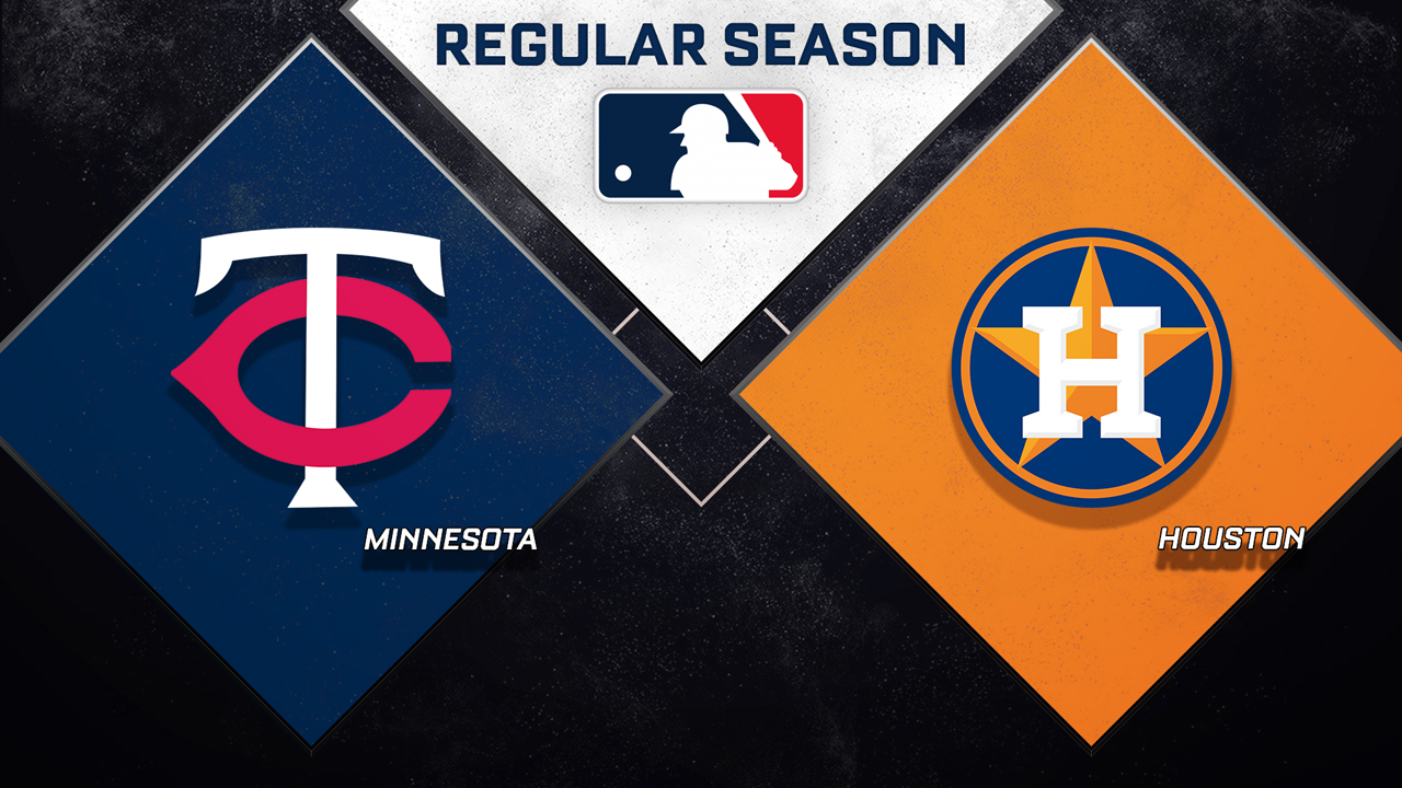 Minnesota Twins vs Houston Astros poster