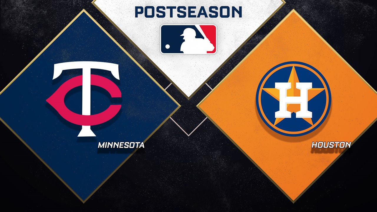 Minnesota Twins vs Houston Astros poster