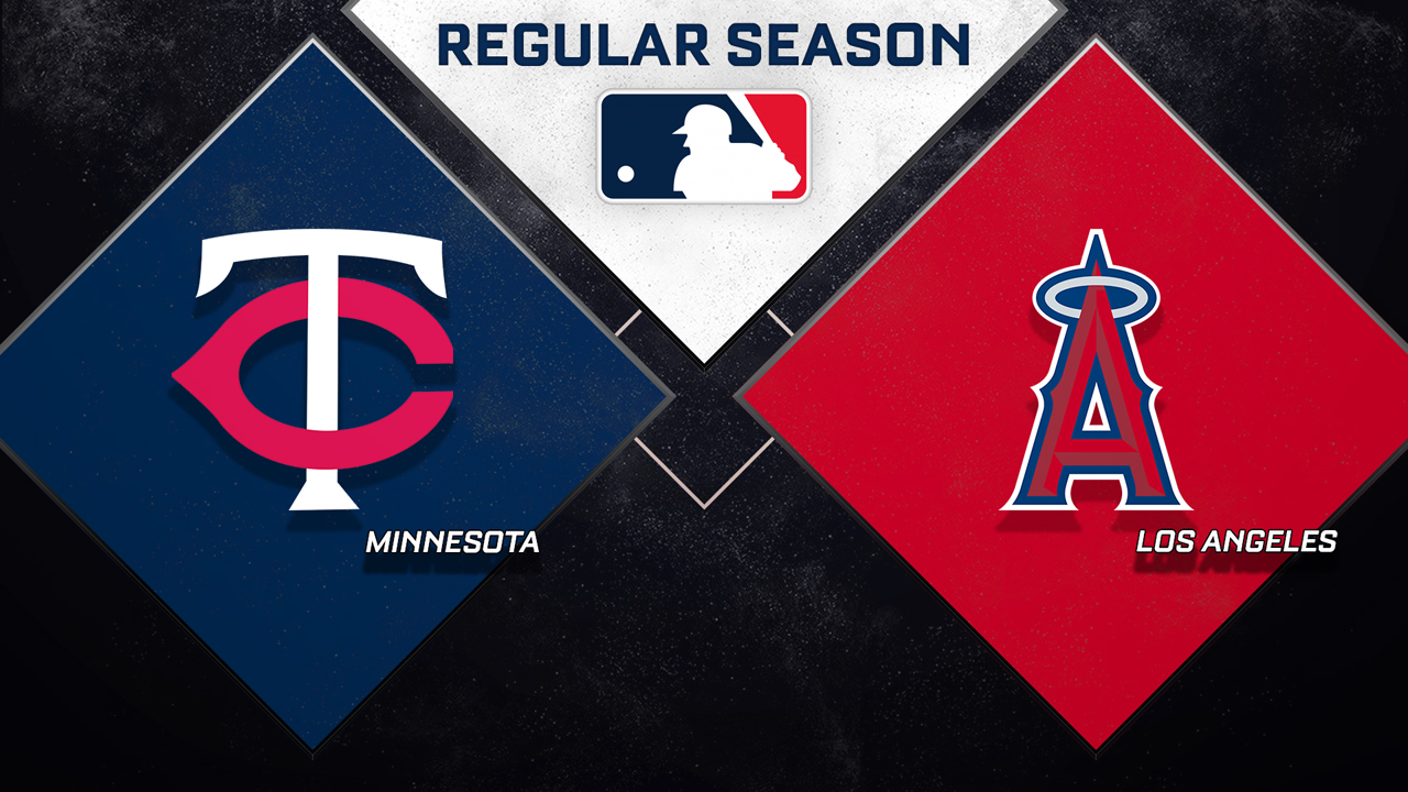 Minnesota Twins vs Los Angeles Angels poster