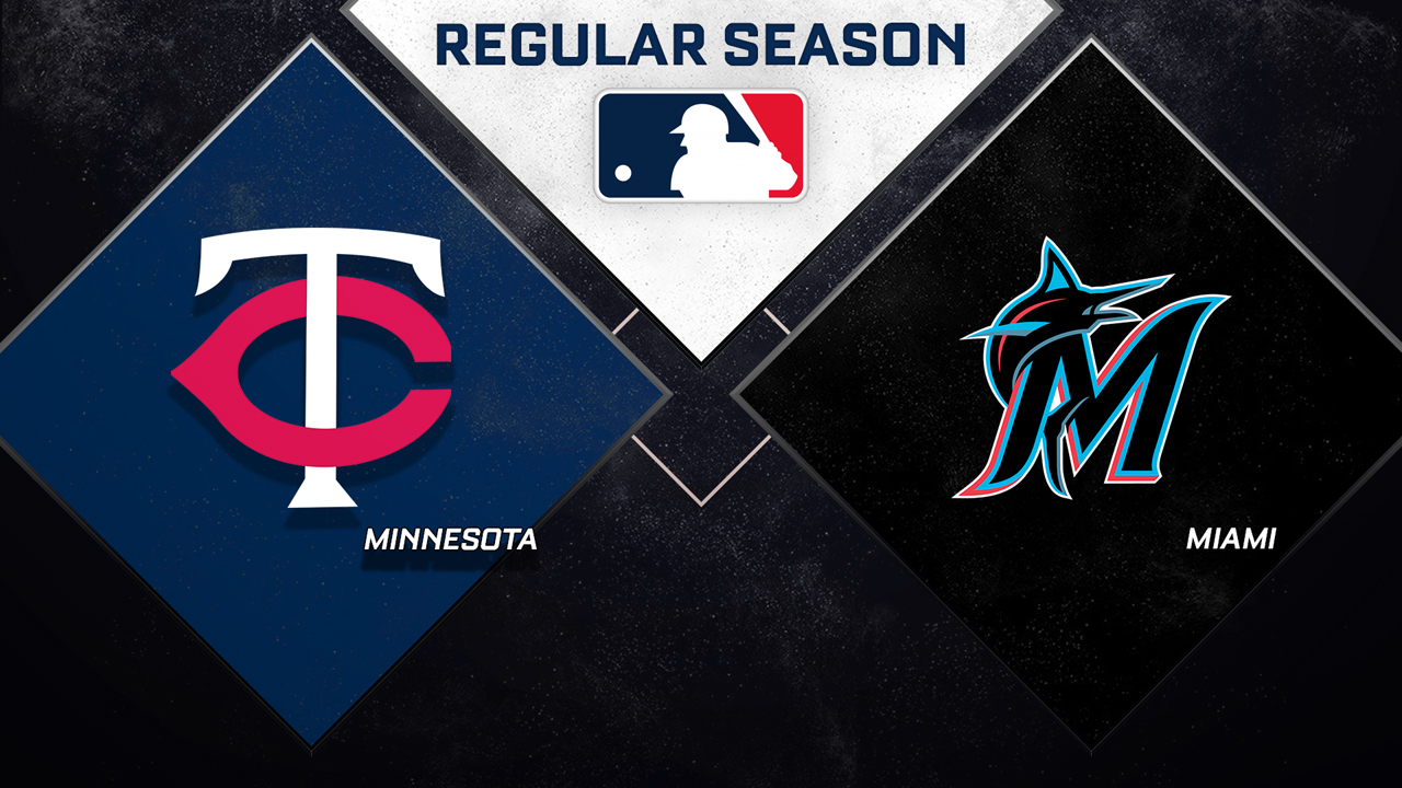 Minnesota Twins vs Miami Marlins poster