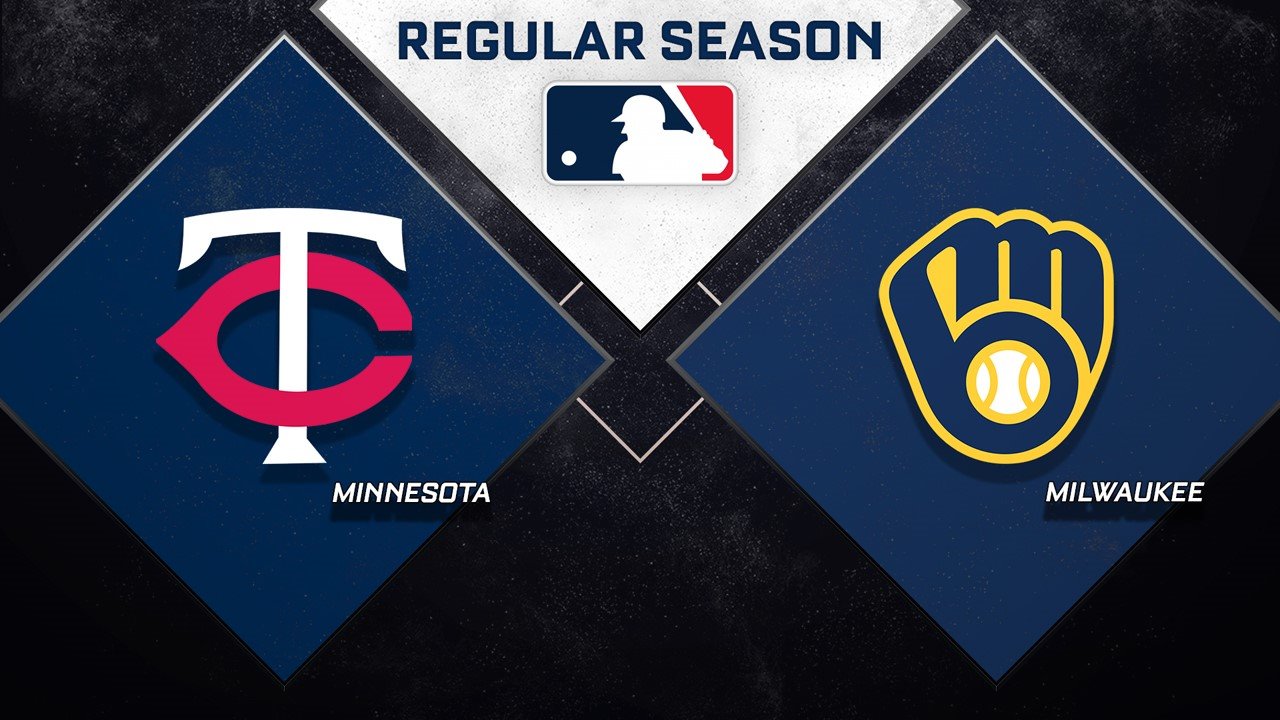 Minnesota Twins vs Milwaukee Brewers poster