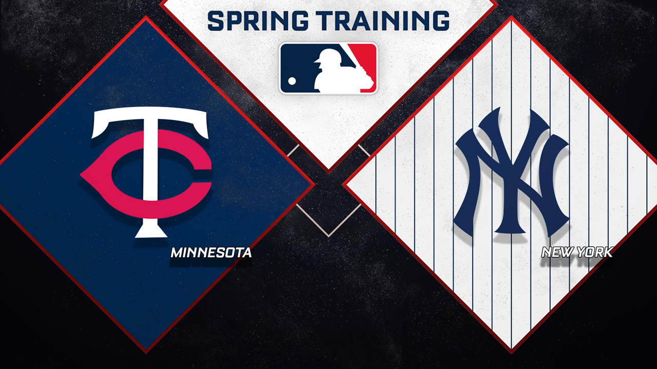 Minnesota Twins vs New York Yankees poster