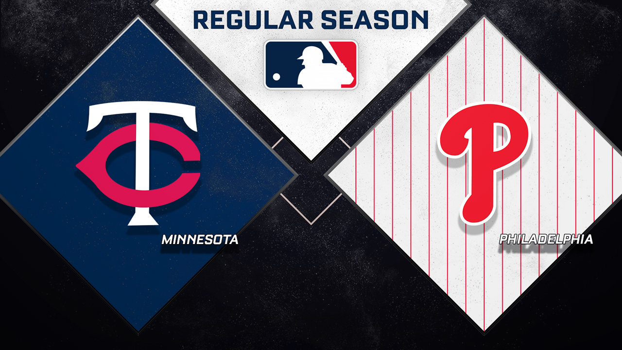 Minnesota Twins vs Philadelphia Phillies poster