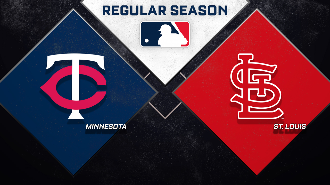 Minnesota Twins vs St. Louis Cardinals poster