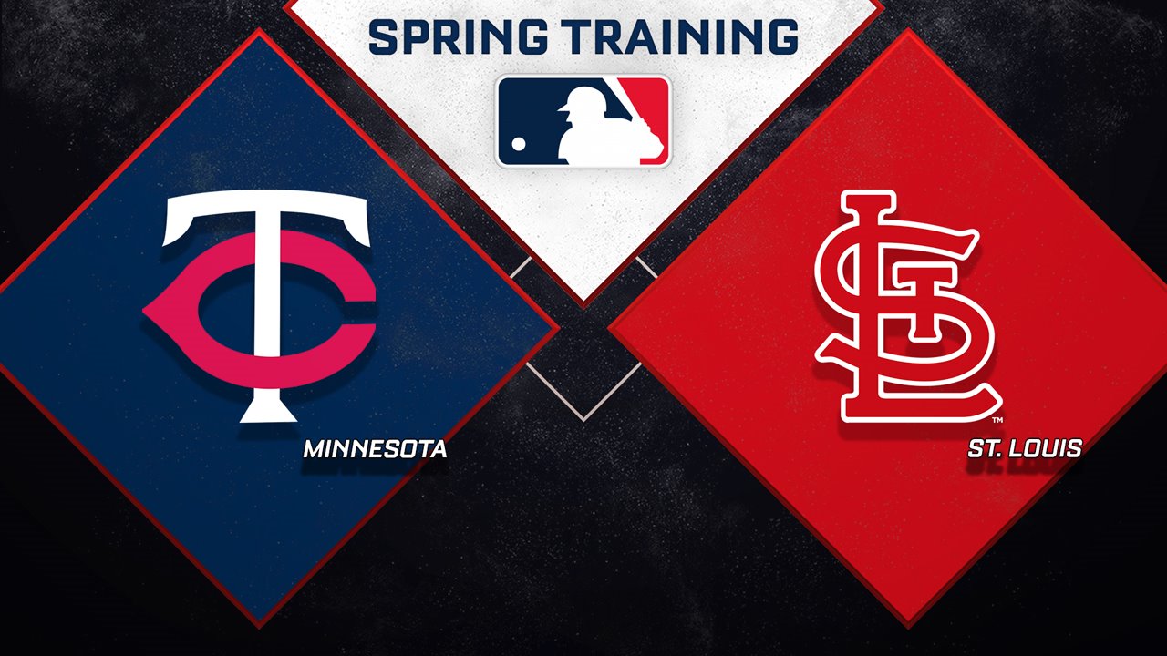 Minnesota Twins vs St. Louis Cardinals poster