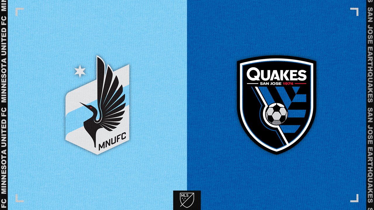 Minnesota United vs San Jose Earthquakes poster