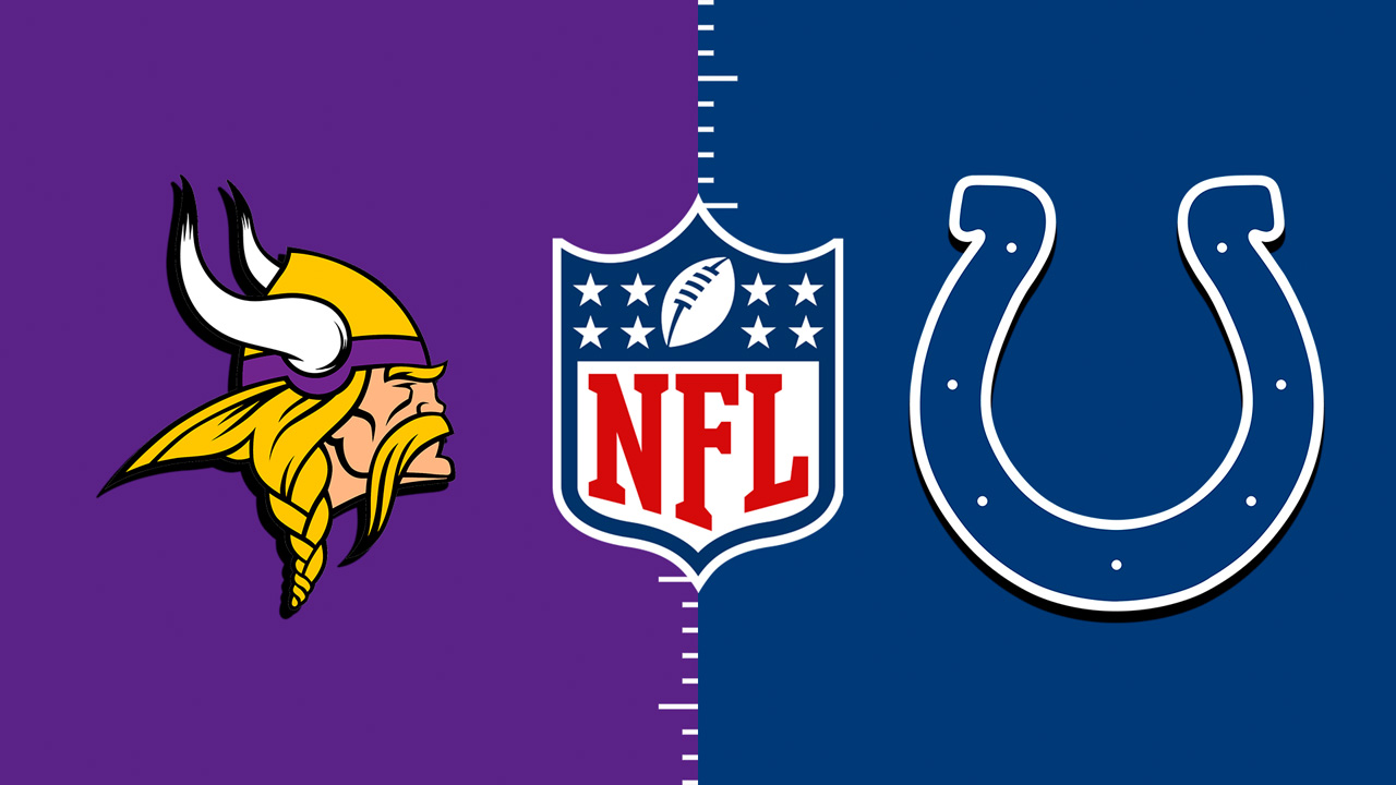 Minnesota Vikings vs Indianapolis Colts poster