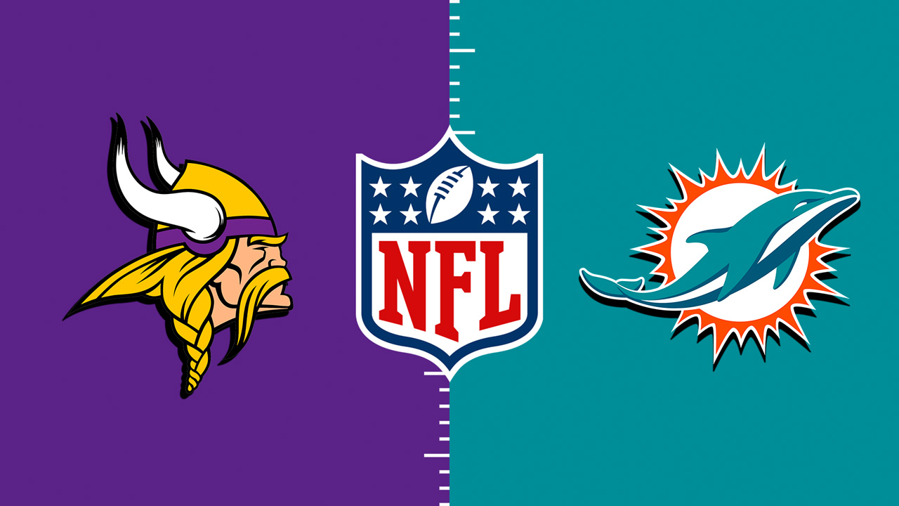 Minnesota Vikings vs Miami Dolphins poster
