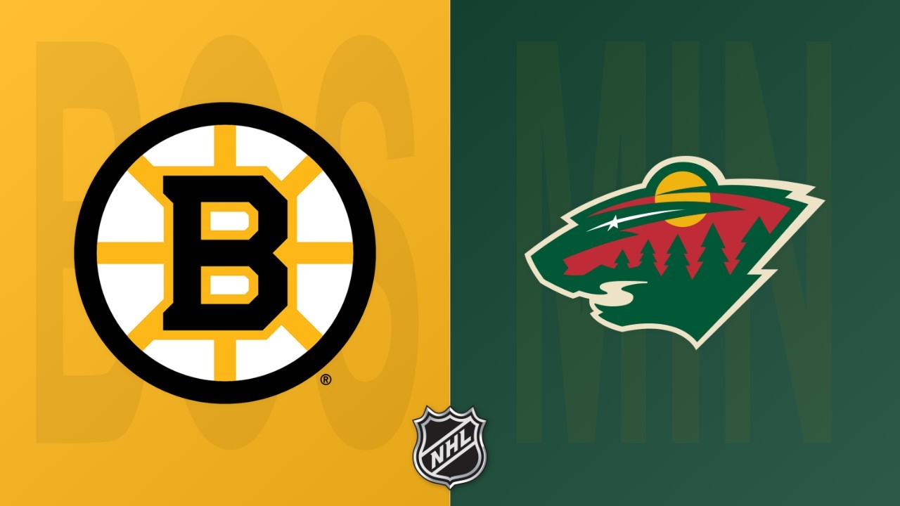 Minnesota Wild vs Boston Bruins poster