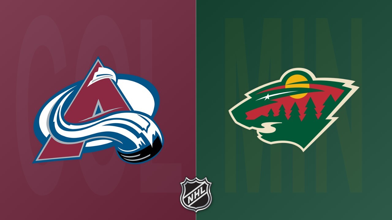 Minnesota Wild vs Colorado Avalanche poster