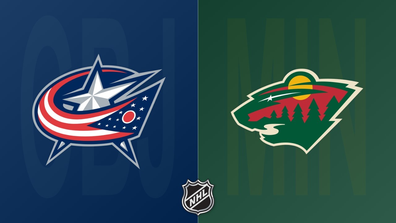 Minnesota Wild vs Columbus Blue Jackets poster