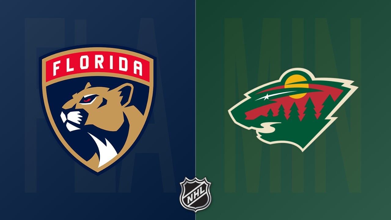 Minnesota Wild vs Florida Panthers poster