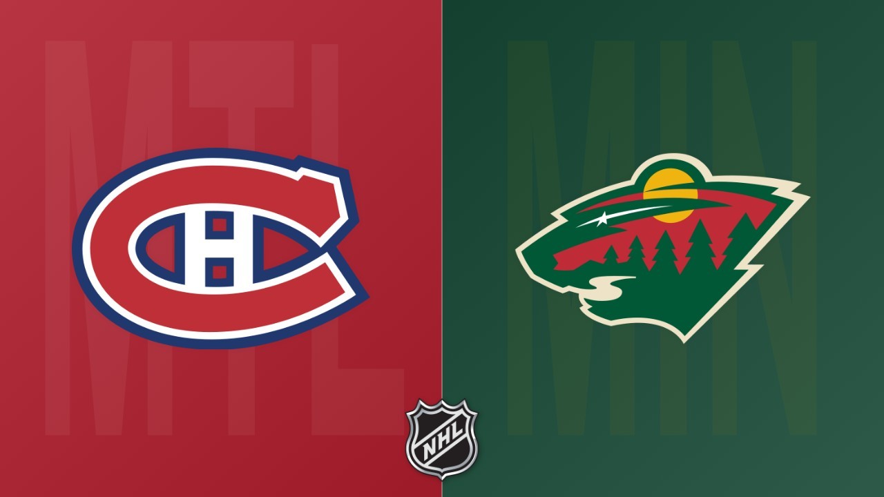 Minnesota Wild vs Montreal Canadiens poster