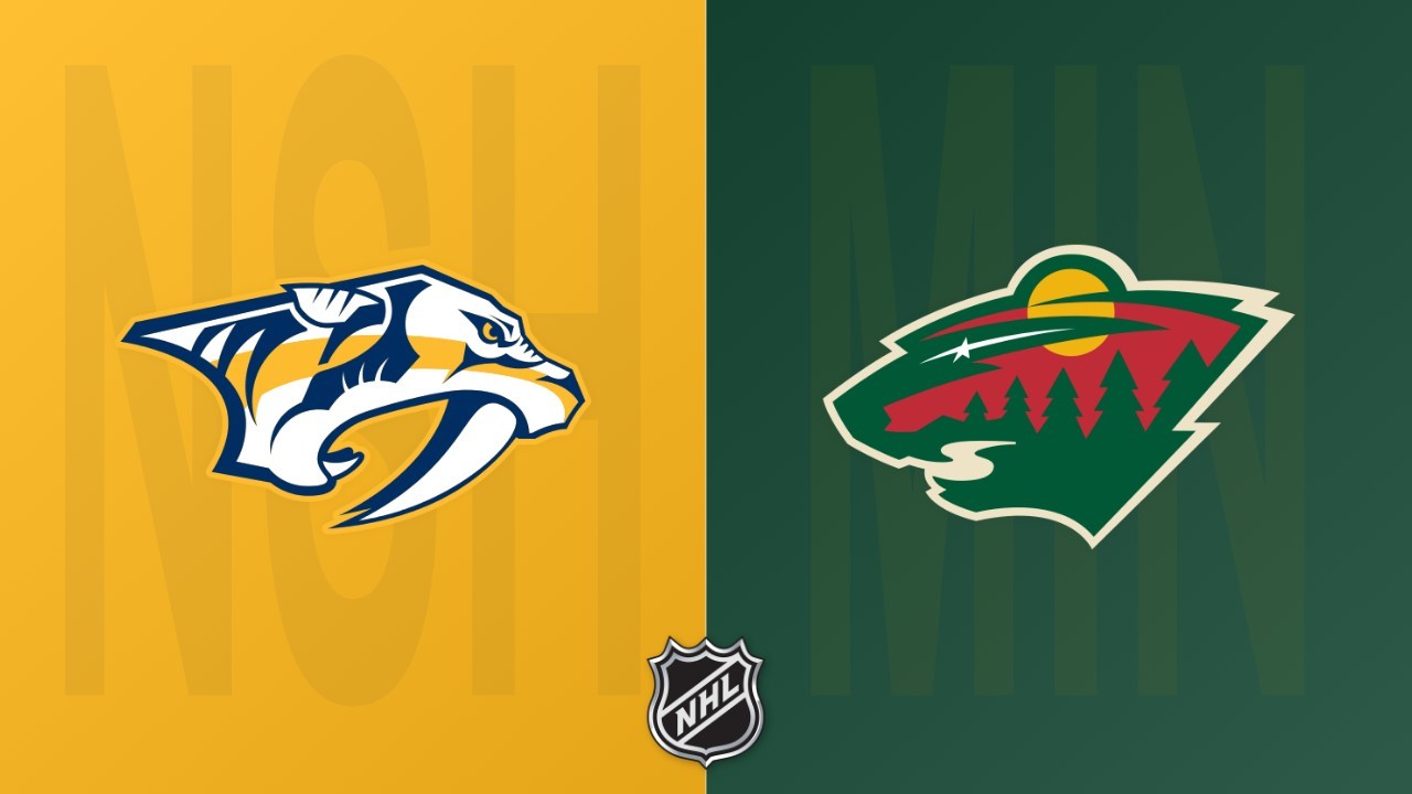 Minnesota Wild vs Nashville Predators poster