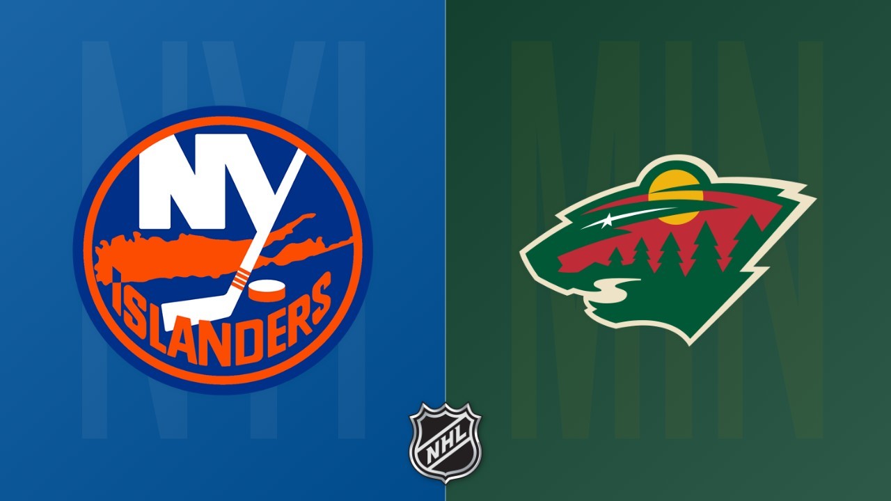 Minnesota Wild vs New York Islanders poster