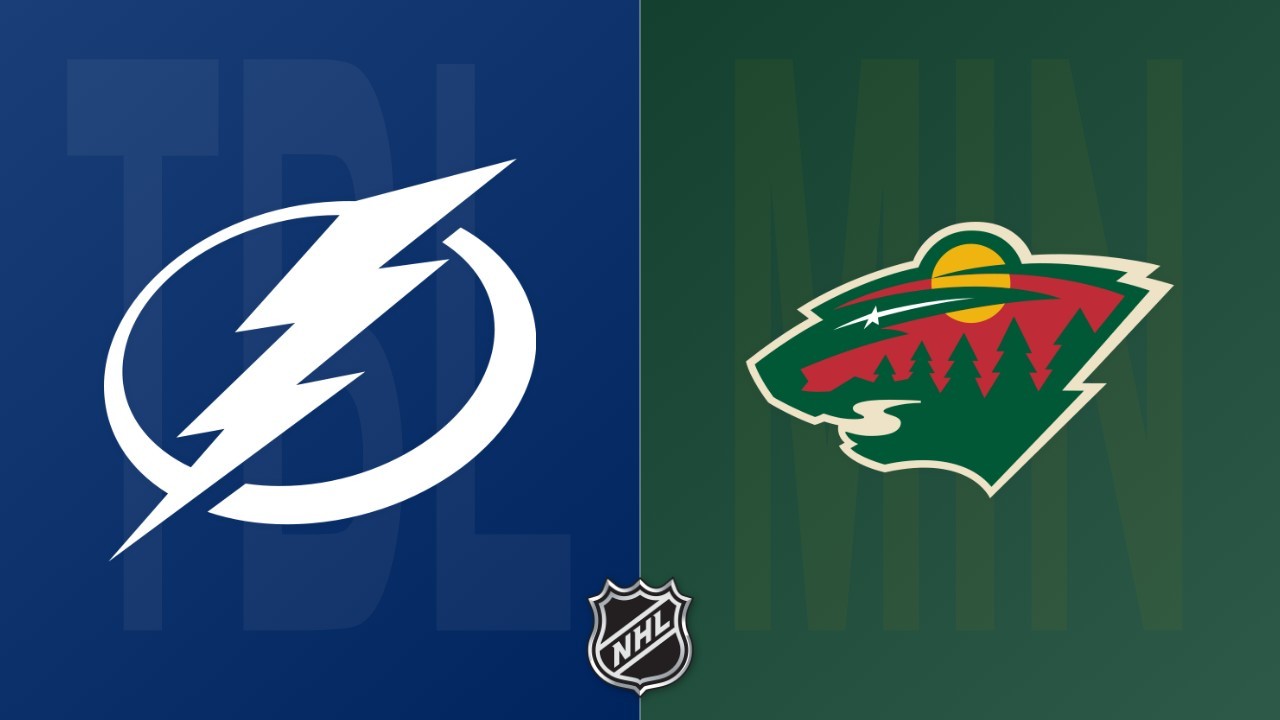 Minnesota Wild vs Tampa Bay Lightning poster