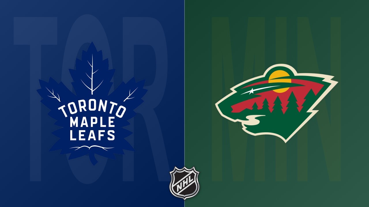 Minnesota Wild vs Toronto Maple Leafs poster