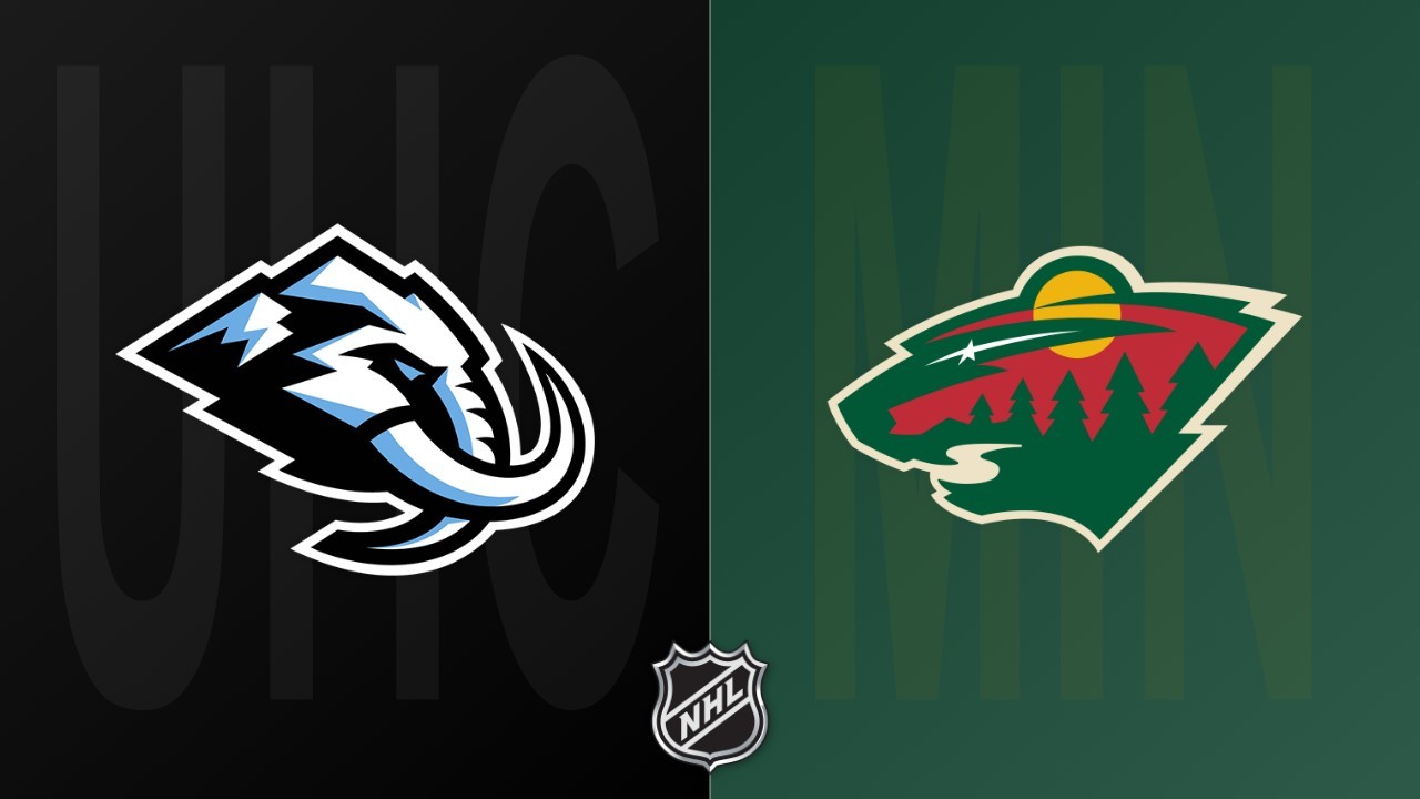Minnesota Wild vs Utah Mammoth poster
