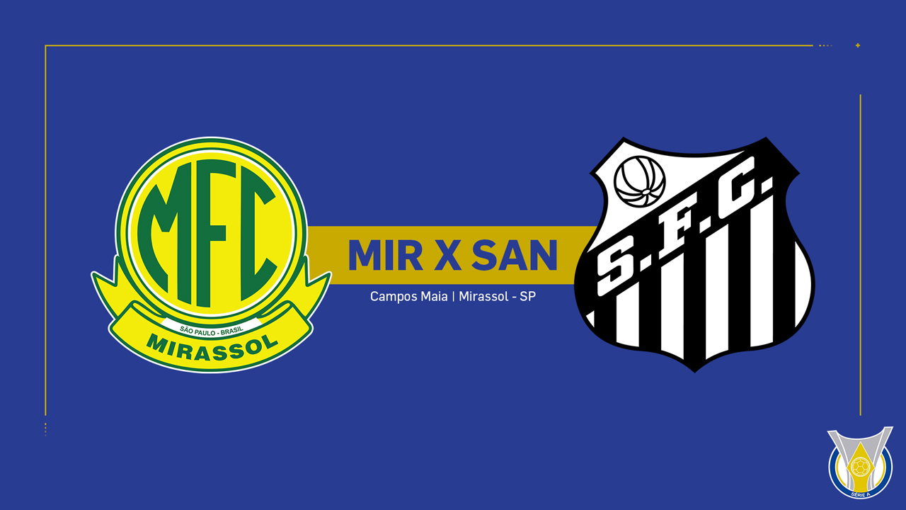 Mirassol vs Santos poster