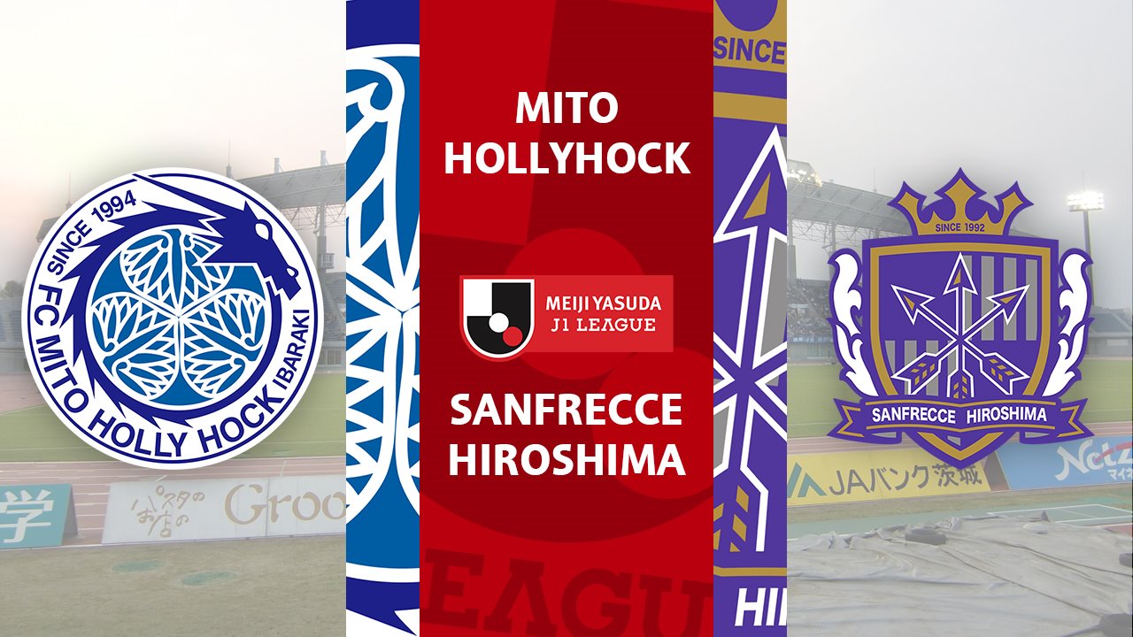 Mito HollyHock vs Sanfrecce Hiroshima poster