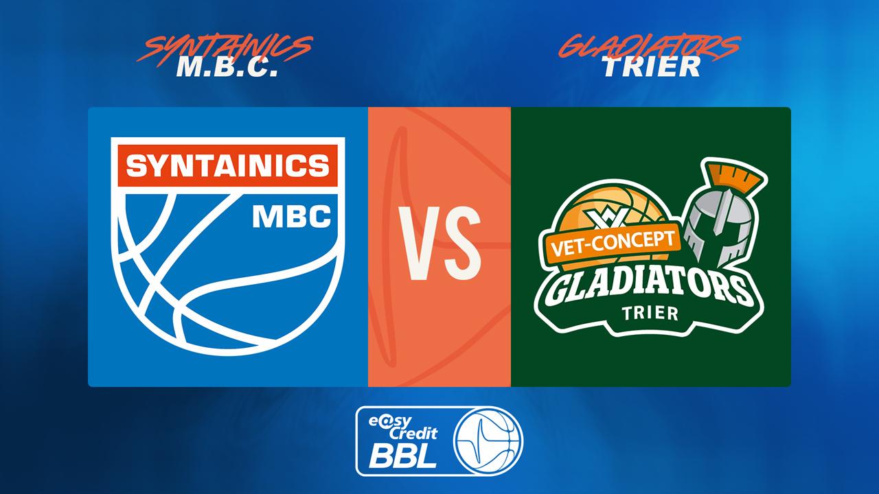 Mitteldeutscher BC vs Gladiators Trier poster