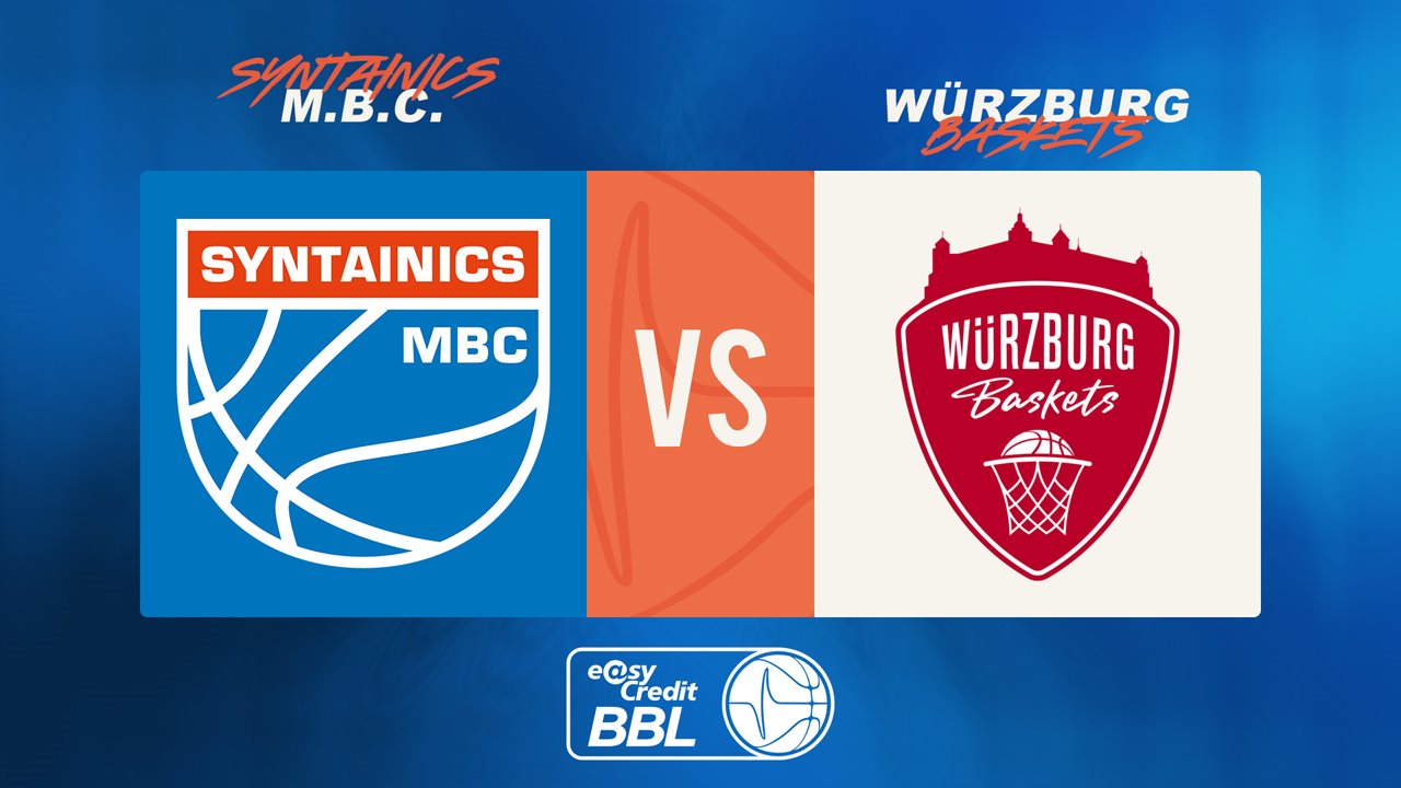 Mitteldeutscher BC vs s.Oliver Würzburg poster