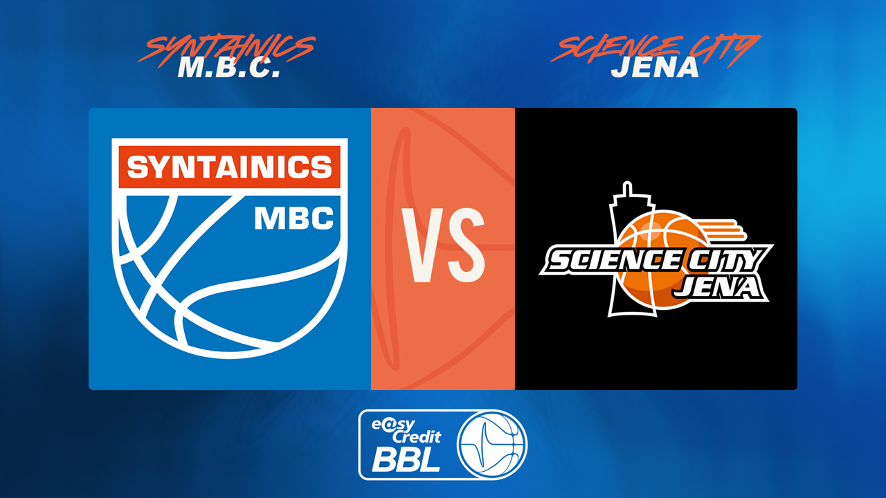 Mitteldeutscher BC vs Science City Jena poster