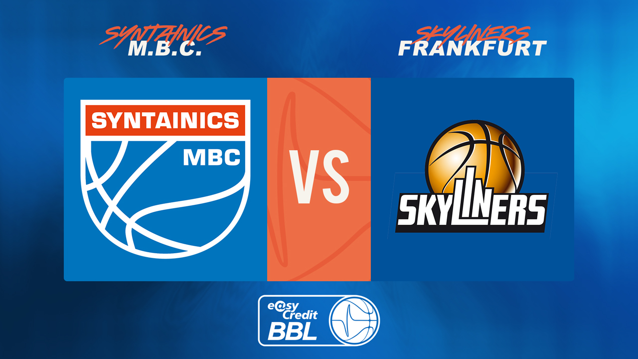 Mitteldeutscher BC vs Skyliners Frankfurt poster