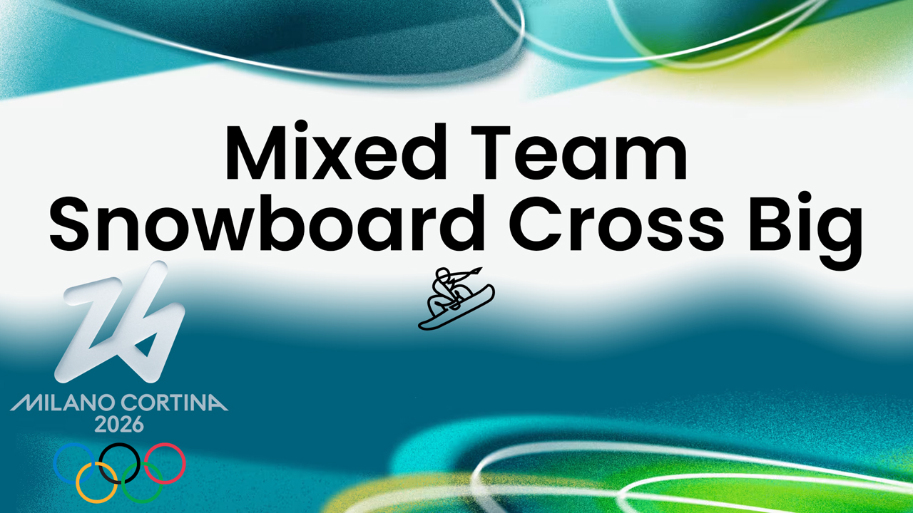 Mixed Team Snowboard Cross Big Final image