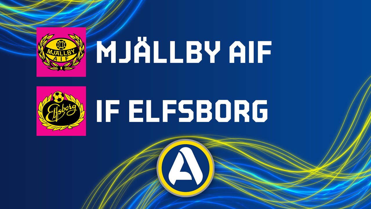 Mjällby vs Elfsborg poster