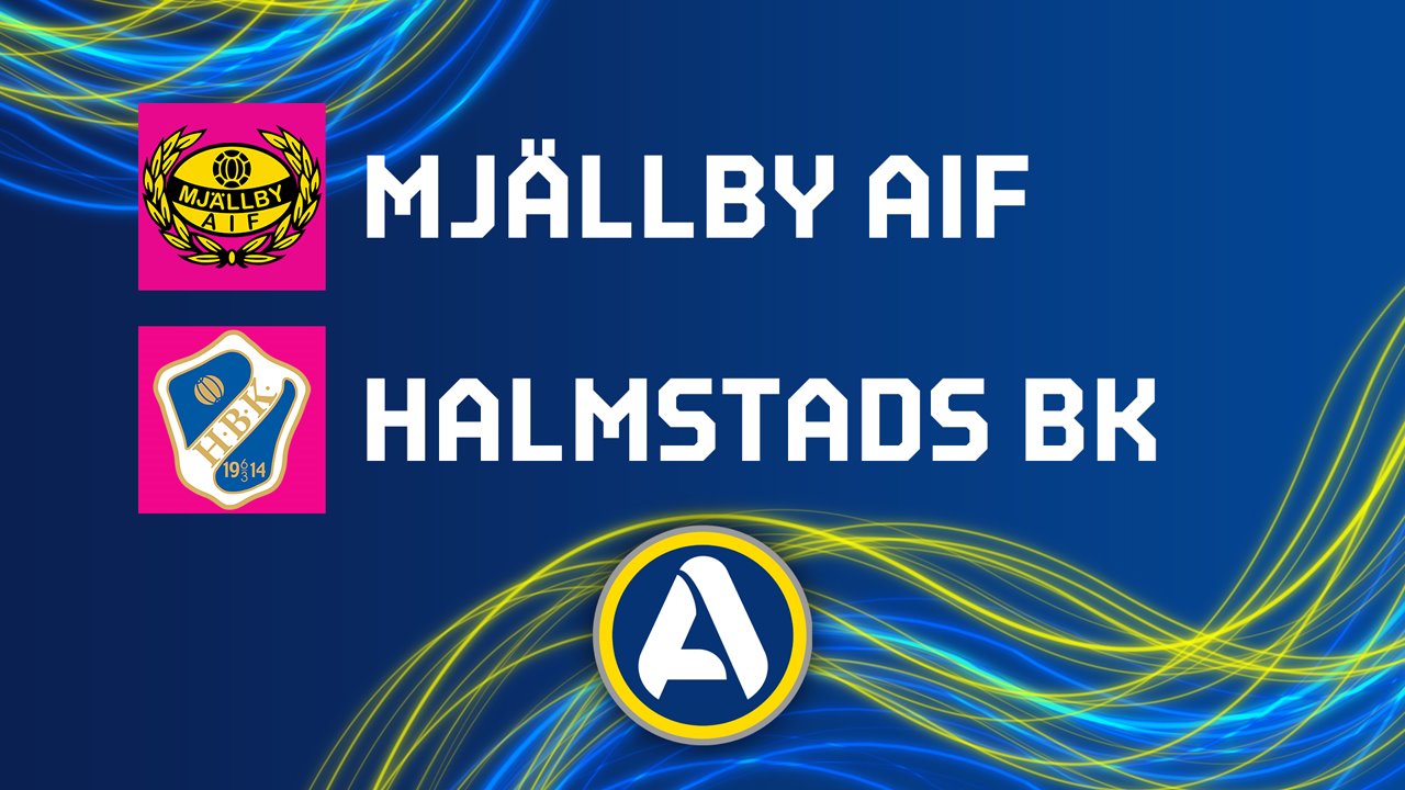 Mjällby vs Halmstad poster