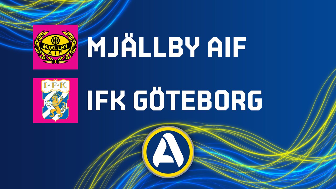 Mjällby vs IFK Göteborg poster