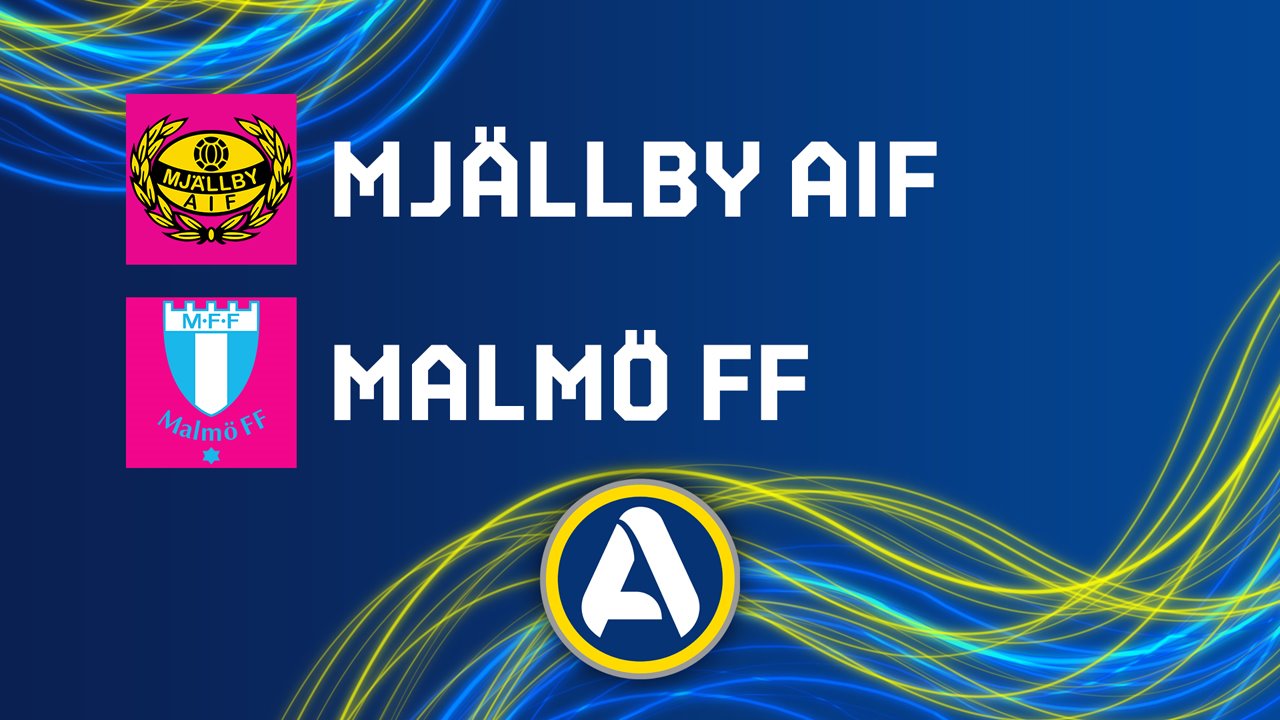 Mjällby vs Malmö poster