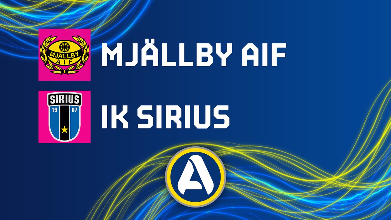 Mjällby vs Sirius poster
