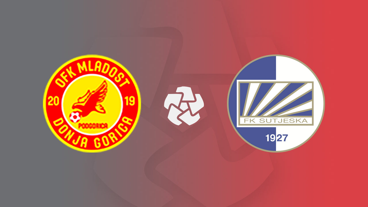 Mladost Donja Gorica vs Sutjeska poster